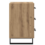 Bedside Cabinet Artisan Oak 40 x 40 x 66 cm Engineered Wood 882144