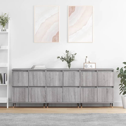 Sideboards 3 pcs Grey Sonoma Engineered Wood 3190195