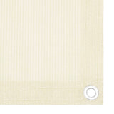 Balcony Screen Cream 90x600 cm HDPE 310927