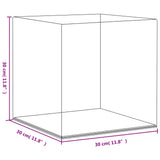 Display Box Transparent 30x30x30 cm Acrylic 154902