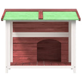 Dog Kennel Mocha 96x87x80.5 cm Solid Wood Pine 172266