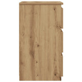Bedside Cabinet Artisan Oak 40x35x62.5 cm Engineered Wood 856524