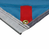 Caravan Awning -Person 240 x 350 cm Waterproof Blue Taffeta 42001042