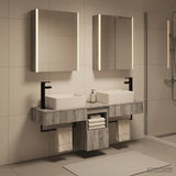 Bathroom Cabinet Set 5 pcs Grey Sonoma Engineered Wood 3406332
