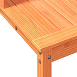 Potting Table with Shelves Brown 82.5x50x109.5 cm Solid Wood Pine 844633