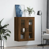 Wall Mounted Cabinet Brown Oak 69.5x34x90 cm 828507