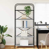 Bookshelf Grey Sonoma 80 x 30 x 183 cm Engineered wood 879836