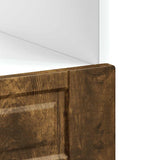 Oven Cabinet Porto Smoked Oak Engineered Wood 854002