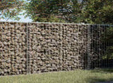 Gabion Basket with Cover 100x100x100 cm Galvanised Iron 3295190