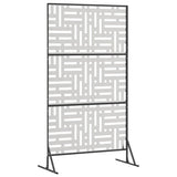 Privacy Screen Grey 100 x 50 x 180 cm Steel 868553