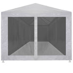 Party Tent with 8 Mesh Sidewalls 9x3 m 45111