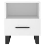 Bedside Cabinets 2 pcs White 40x35x47.5 cm Engineered Wood 827485