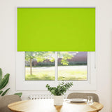 Roller Blind Blackout Leaves Green 130x150 cm Fabric Width 126.6 cm Polyester 4011264