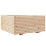 Garden Planter 100x100x49.5 cm Solid Wood Pine 3282539