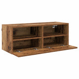 TV Wall Cabinets 2 pcs Old Wood 80 x 30 x 30 cm Engineered Wood 882929