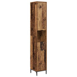Bathroom Cabinet with Drawer Old Wood 31.5 x 33 x 190 cm 883412