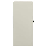 Office Cabinet Light grey Steel, tempered glass Standard 335931