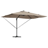 Umbrella Taupe 352 x 251 x 265 cm Polyester and Aluminium 42003330