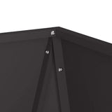 Planter Black 30 x 30 x 75 cm Steel 883766