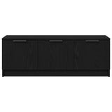 TV Cabinet Black Oak 102 x 35 x 36.5 cm Engineered Wood 862770