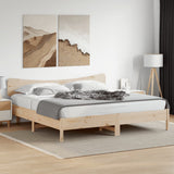 Headboard 200 cm Solid Wood Pine 844761