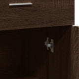Sideboards 2 pcs Brown Oak 60x30x84 cm Engineered Wood 3276601
