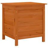 Garden Storage Box Brown 50x49x56,5 cm Solid Wood Fir 364751