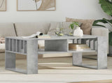 Coffee Table Concrete Grey 92 x 49.5 x 45 cm Engineered Wood 8000111