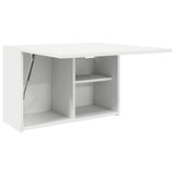 Bathroom Wall Cabinet White 60x25x40 cm Engineered Wood 860067