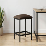 Bar Stool Taupe 40 x 32 x 74 cm Engineered Wood 8006177