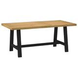 Dining Table NOAIN A-Shaped Legs 180x90x75 cm Solid Wood Pine 4100045