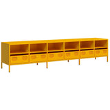 TV Cabinet Mustard Yellow 202x39x43.5 cm Cold-rolled Steel 3307158