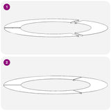 suitable for Flat Tree Rings 5 pcs Olive green 60 / 90 cm Steel 873711
