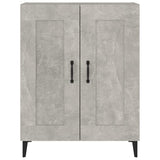 Sideboard Concrete Grey 69.5x34x90 cm Engineered Wood 812145