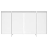 ZNTS Sideboard White 135x41x75 cm Engineered Wood 809593