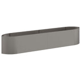 Raised Garden Bed Weathering Steel 220 x 40x 40 cm Steel 8011725