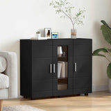 Wooden Cabinet Black 88.5 x 30.5 x 73 cm Engineered Wood 880302