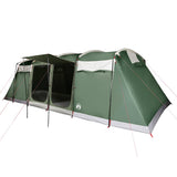 Family Tent Tunnel 10-Person Green Waterproof 94619