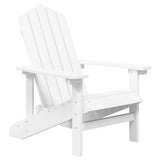 Garden Chair White HDPE One Size 3095700