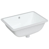 Bathroom Sink White 55.5x37.5x19 cm Rectangular Ceramic 153727