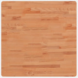 Table Top 70x70x2.5 cm Square Solid Wood Beech 355975