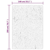 Rug OVIEDO Short Pile Red 140x200 cm 375623