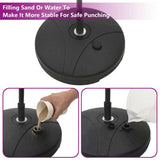 Punching Ball Set with Gloves and Pump Adjustable Height 81-122 cm 4016325