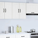 Kitchen Wall Cabinet Lucca White Engineered Wood 853817