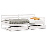 Daybed with Drawers without Mattress 80x200 cm Solid Wood 3302063