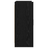 Sideboard Black Oak 98.5 x 33 x 80 cm Engineered Wood 8011124