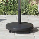 Outdoor Umbrella Base Dark grey 48 x 48 x 32 cm Steel, Concrete 42010016