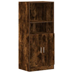 ZNTS 2 Piece Kitchen Cabinet Set Smoked Oak Engineered Wood 3324146