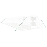 Greenhouse with Steel Frame White 56 m 14x4x2 m 3188077