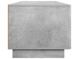 TV Stand 180 x 34.5 x 40 cm Concrete Grey Engineered Wood 8011588
